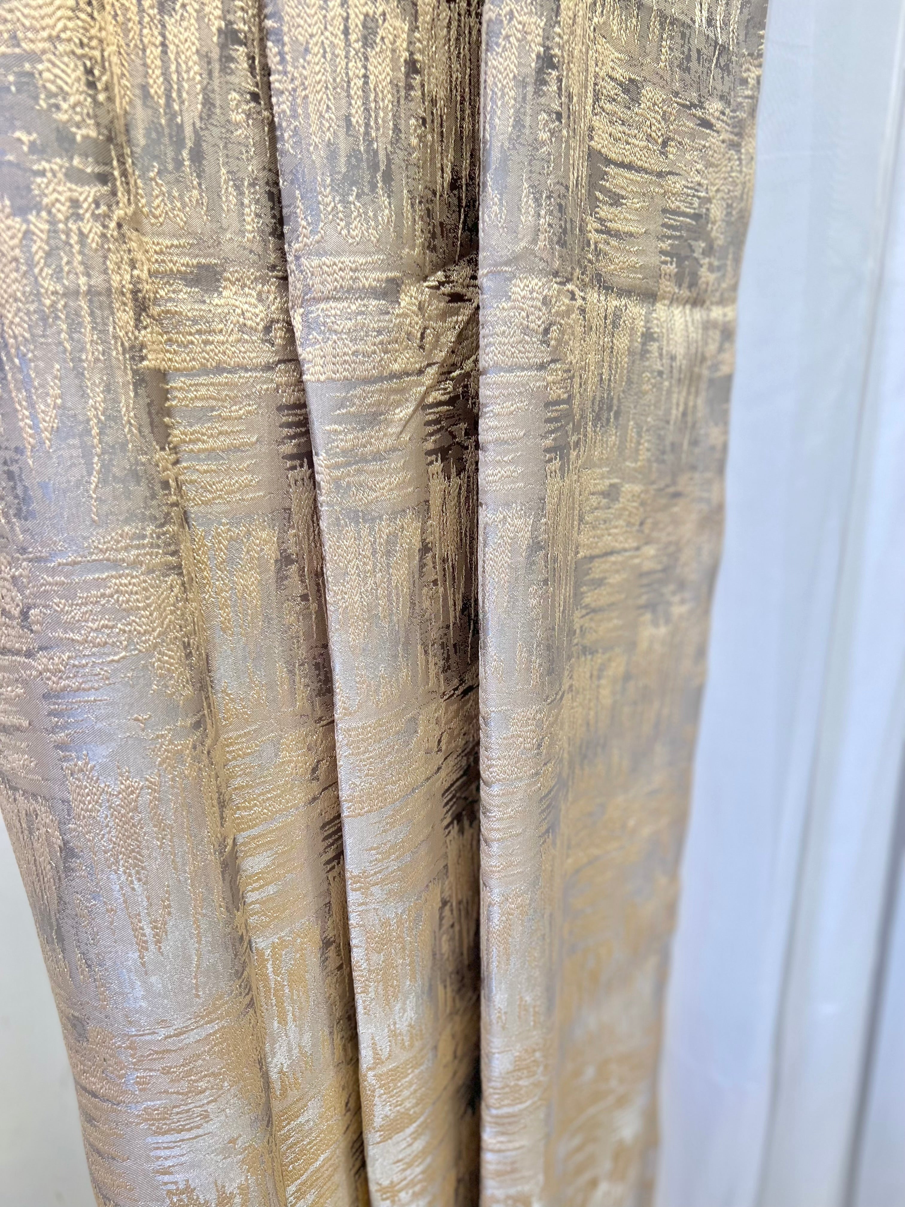 Castello Világosbarna - Szürke Sötétítő - párban Huzziyas Home