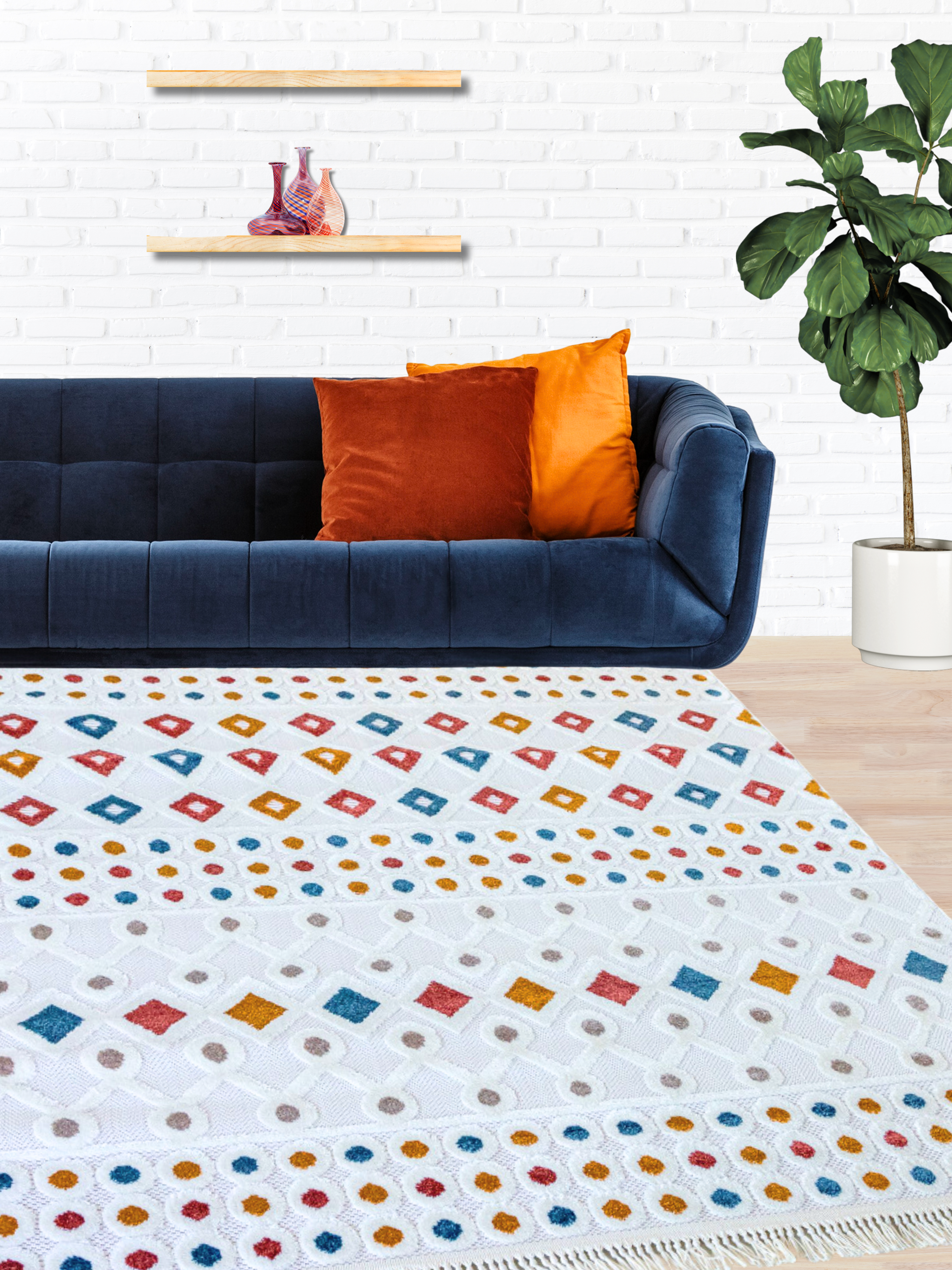 Balerin Multicolor Nordic Style Szőnyeg - Több Méretben