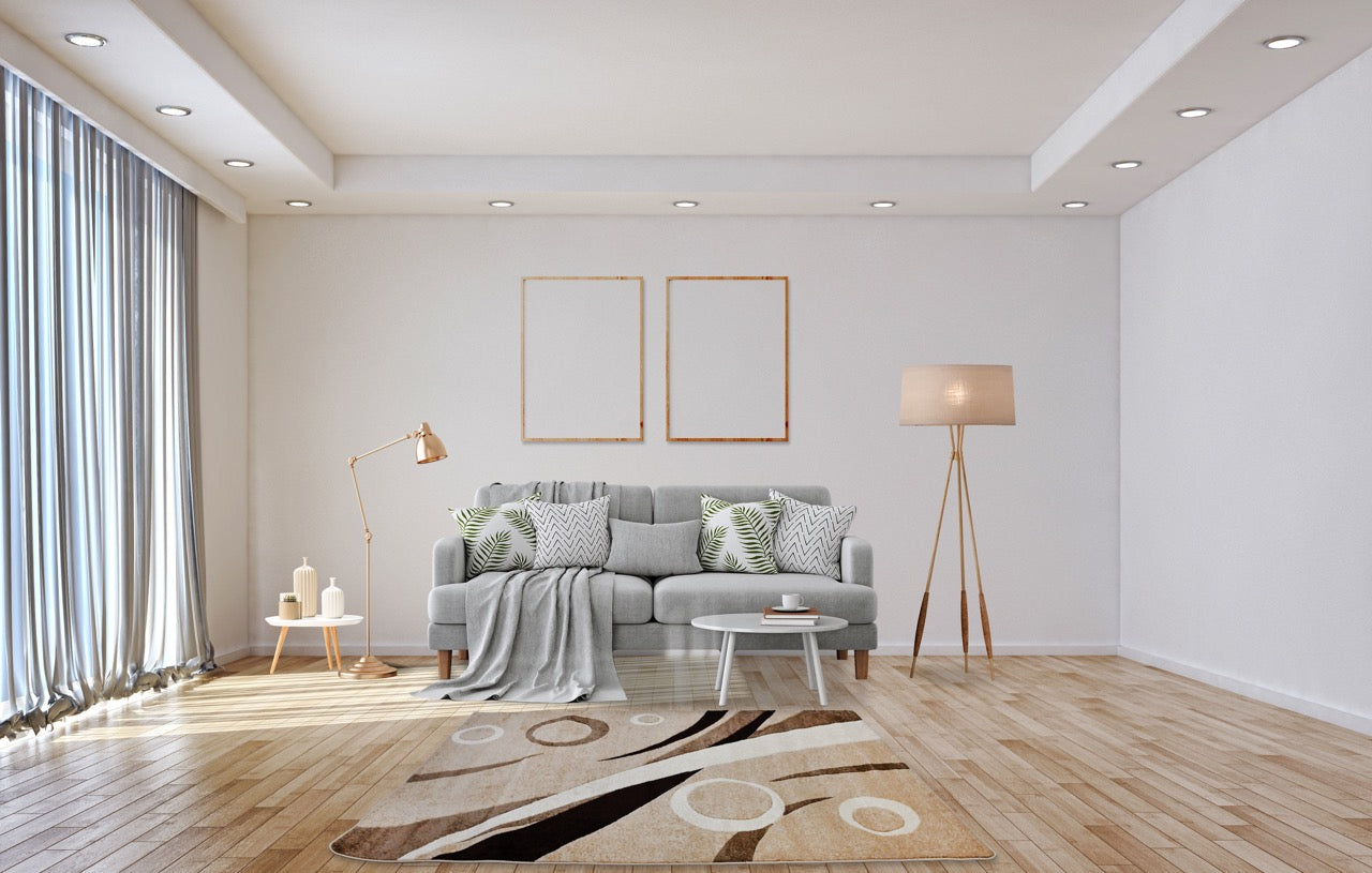 Margaret 2331 Beige Szőnyeg 60 x 110 cm Huzziyas Home