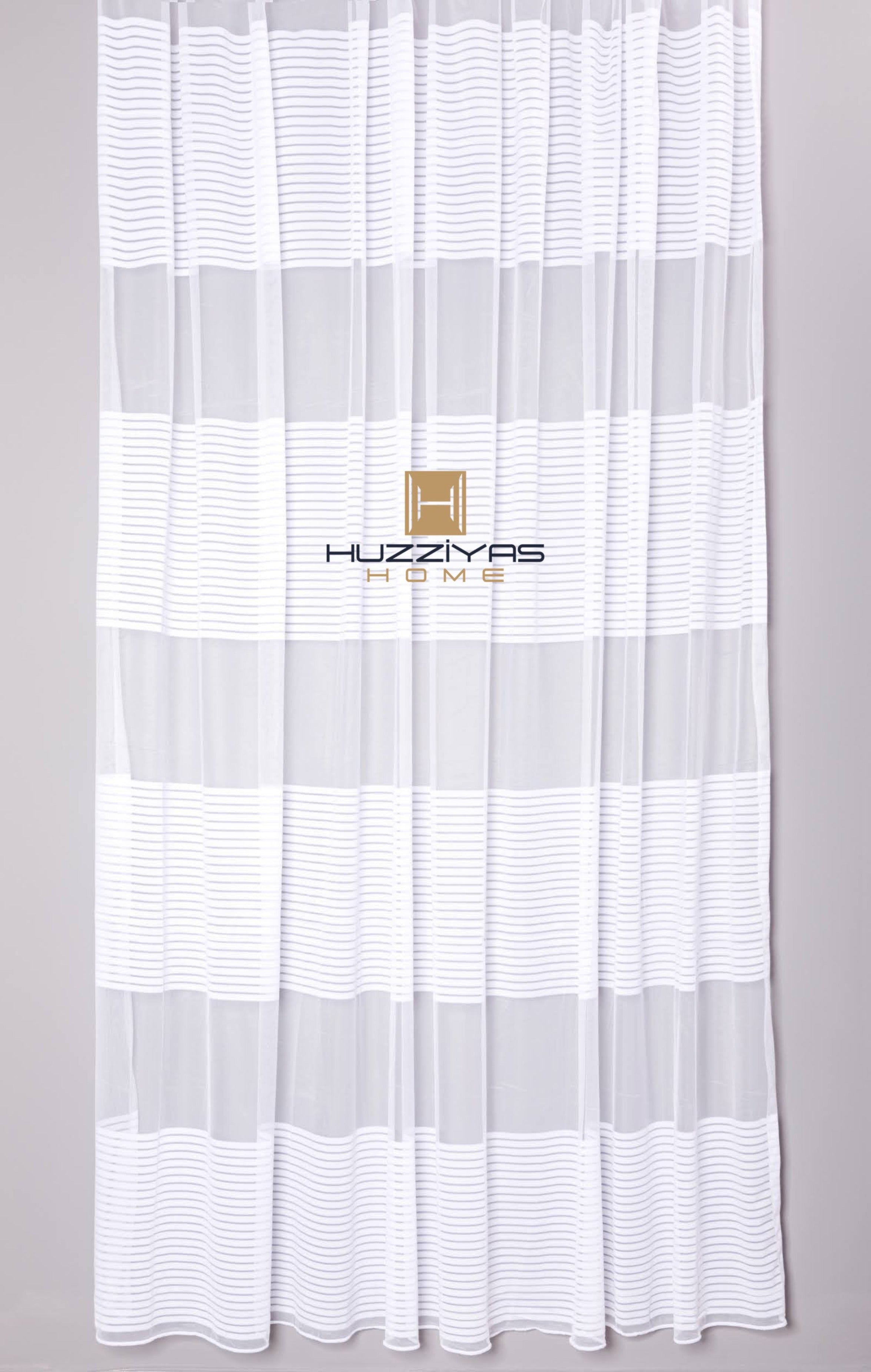 Vastag Csíkos Kész Függöny 300x250 cm Huzziyas Home