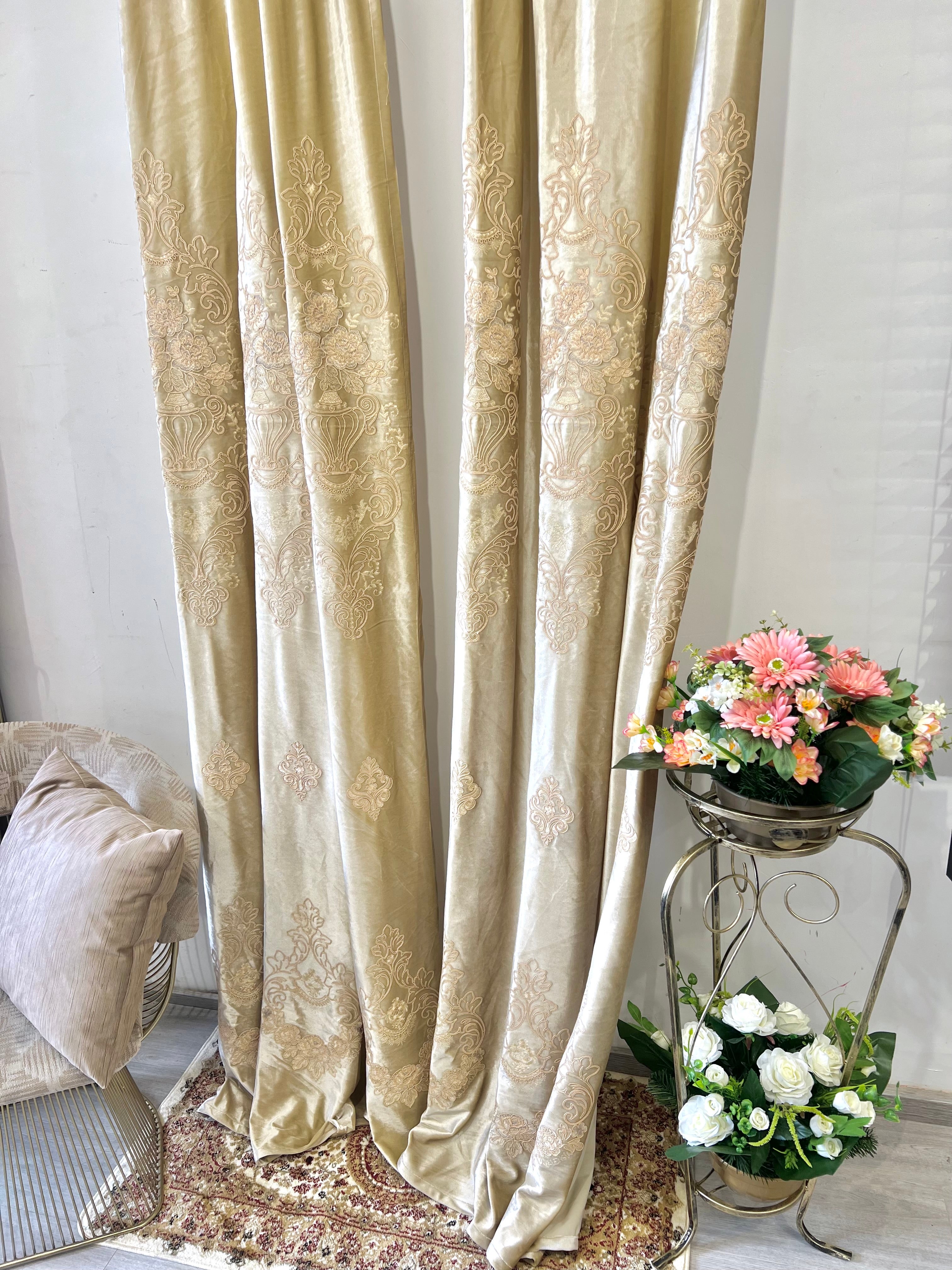 Pezsgő Bársony Sötétítő - párban Huzziyas Home